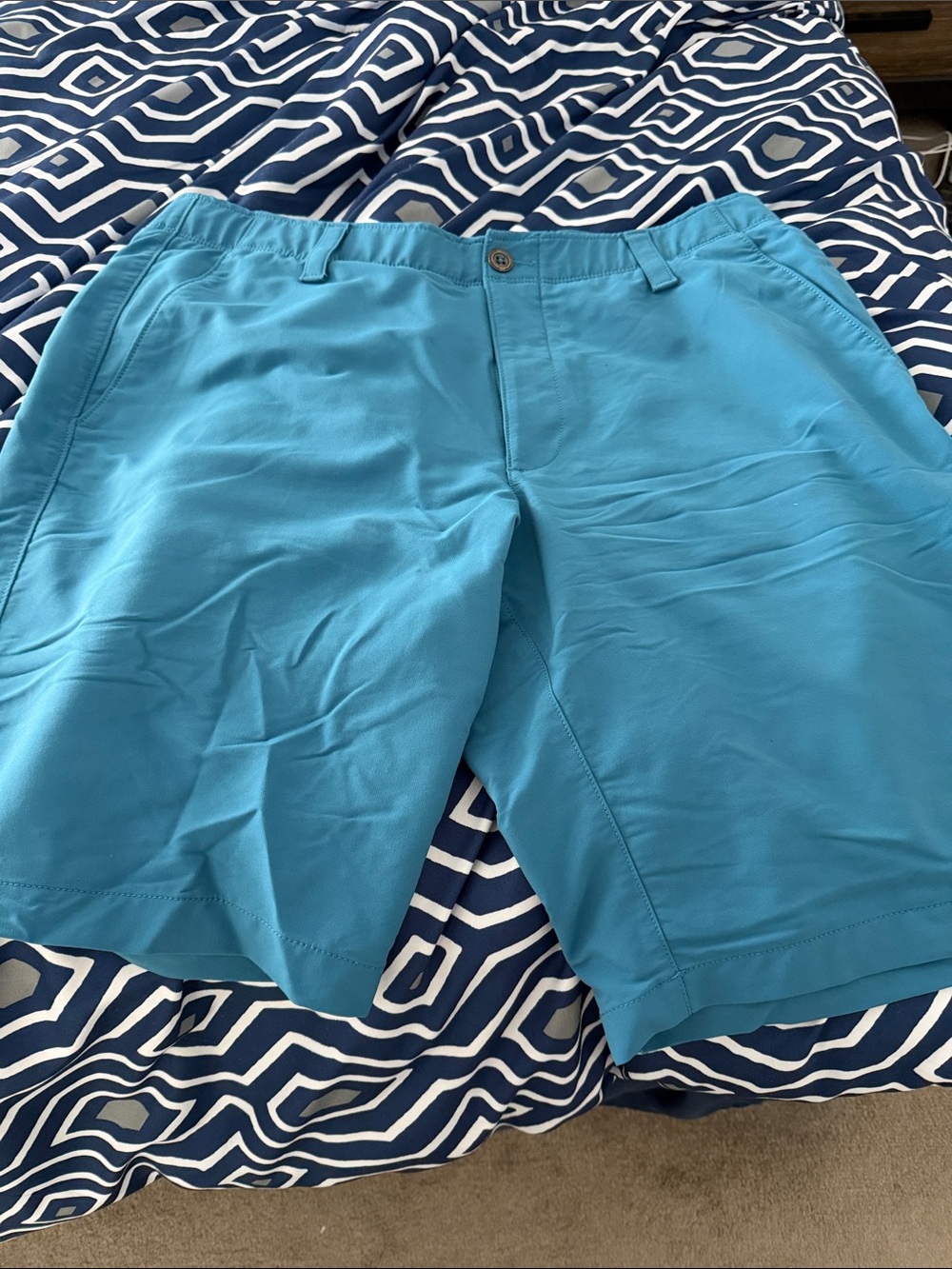 Under Armour Men's Aqua/Turquoise Performance Shorts